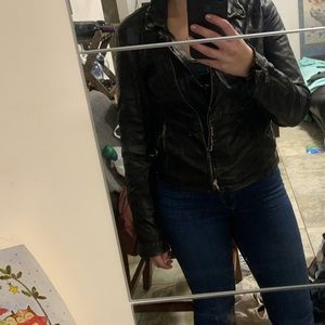 Express leather jacket